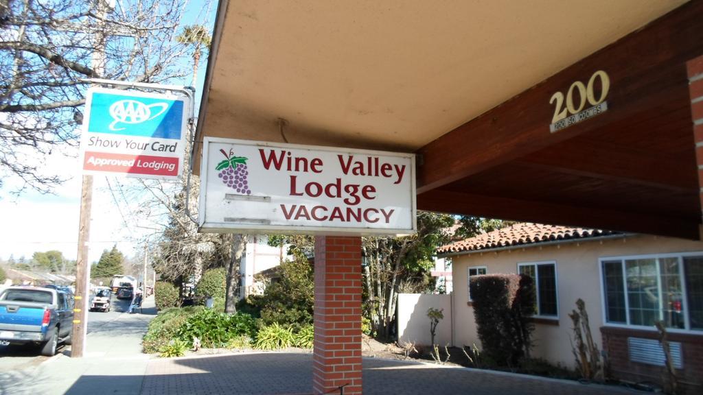 Wine Valley Lodge Napa Kültér fotó